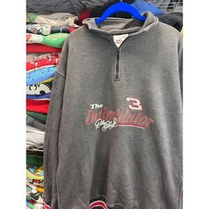 Chase Authentics Dale Earnhardt The Intimidator Quarter Zip Sweatshirt Mens L